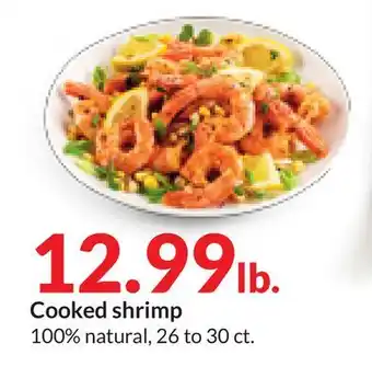Hy-Vee Cooked shrimp offer