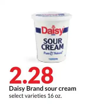 Hy-Vee Daisy brand sour cream offer
