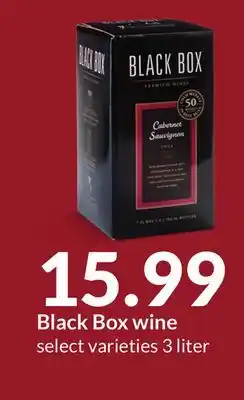 Hy-Vee Black box wine offer