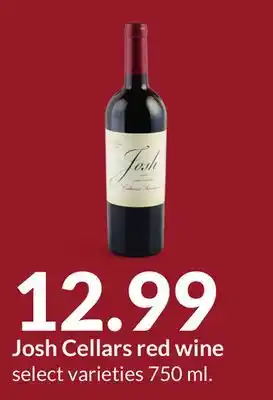 Hy-Vee Josh cellars red wine offer