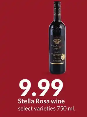 Hy-Vee Stella rosa wine offer