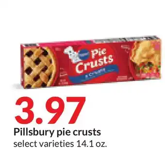 Hy-Vee Pillsbury pie crusts offer