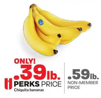 Hy-Vee Chiquita bananas offer