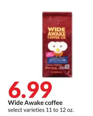 Hy-Vee Wide awake coffee offer