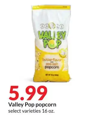 Hy-Vee Valley pop popcorn offer