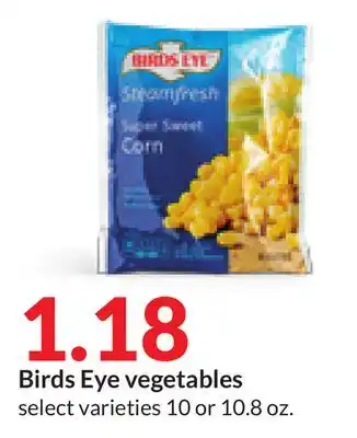 Hy-Vee Birds eye vegetables offer