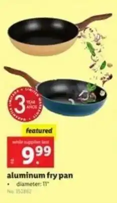 Lidl Aluminum Fry Pan offer