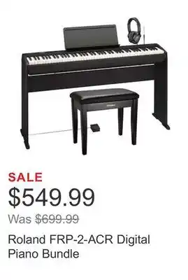 Costco Roland frp-2-acr digital piano bundle offer