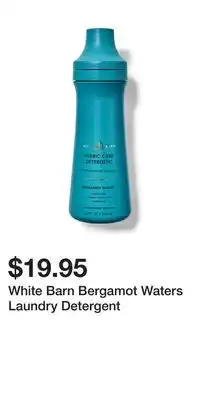 Bath & Body Works White barn bergamot waters laundry detergent offer