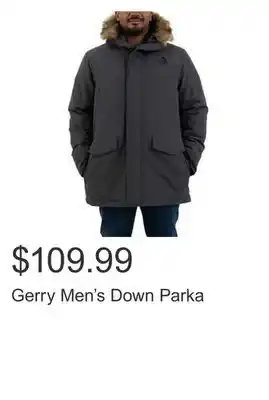 Costco Gerry men's down parka offer