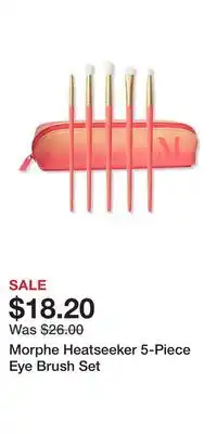 Ulta Beauty Morphe heatseeker 5-piece eye brush set offer