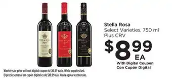 Food 4 Less Stella rosa offer