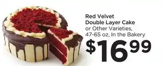 Food 4 Less Red velvet double layer cake offer