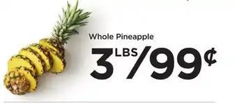 Food 4 Less Whole pineapple offer