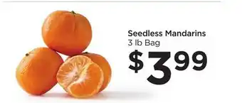 Food 4 Less Seedless mandarins offer