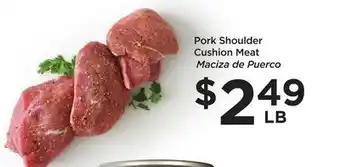 Food 4 Less Pork shoulder cushion meat offer