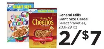 Food 4 Less General mills giant size cereal offer