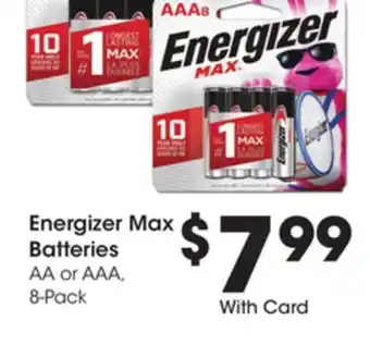 Ralphs Energizer max batteries offer