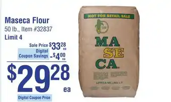 Smart & Final Maseca flour offer