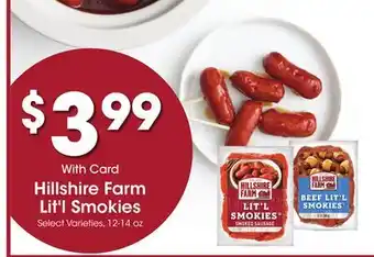 Ralphs Hillshire farm lit'l smokies offer