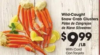 Ralphs Wild-caught snow crab clusters offer