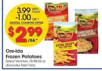 Ralphs Ore-ida frozen potatoes offer