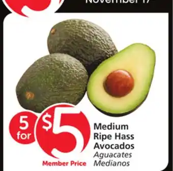 Albertsons Medium ripe hass avocados offer