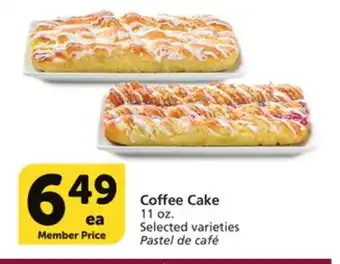 Albertsons Coffee cake offer