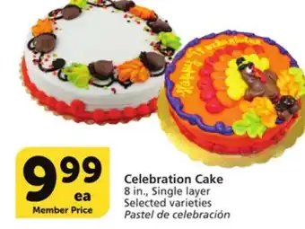 Vons Celebration cake offer