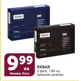 Vons Rxbar offer