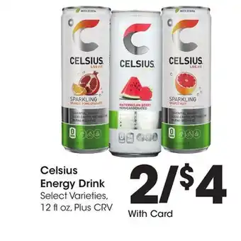 Ralphs Celsius energy drink offer