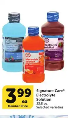 Vons Signature care electrolyte solution offer