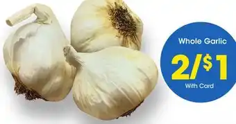 Ralphs Whole garlic offer
