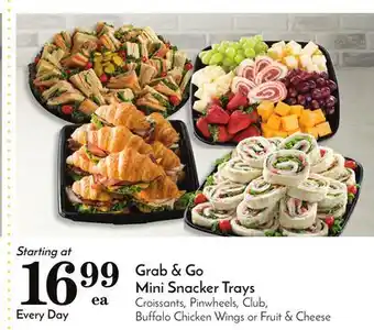 Pavilions Grab & go mini snacker trays offer