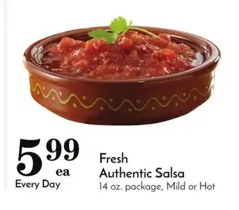 Pavilions Fresh authentic salsa offer