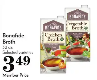 Pavilions Bonafide broth offer