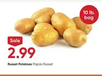 Stater Bros Russet potatoes offer