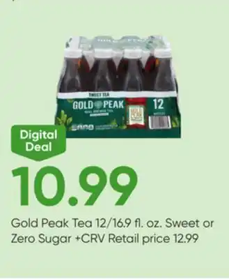 Stater Bros Gold peak tea offer