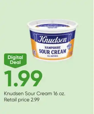 Stater Bros Knudsen sour cream offer
