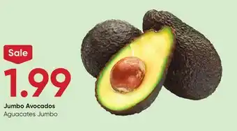 Stater Bros Jumbo avocados offer