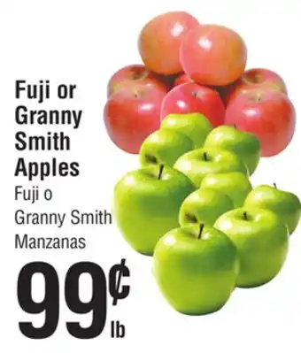 Smart & Final Fuji or granny smith apples offer