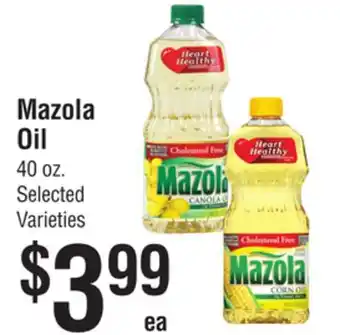 Smart & Final Mazola oil offer