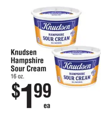 Smart & Final Knudsen hampshire sour cream offer