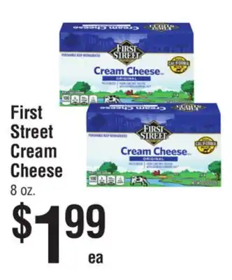 Smart & Final First street cream cheese offer