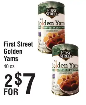 Smart & Final First street golden yams offer