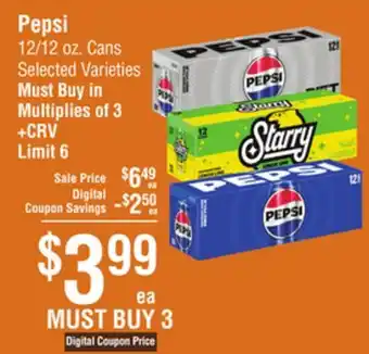 Smart & Final Pepsi offer