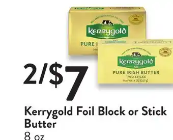 Fresh Thyme Kerrygold foil block or stick butter offer
