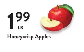 Fresh Thyme Honeycrisp apples offer