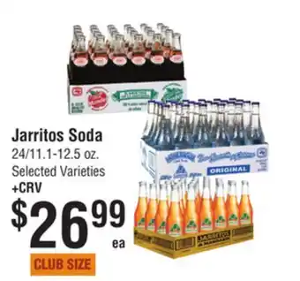 Smart & Final Jarritos soda offer