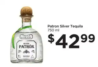 Food 4 Less Patron silver tequila offer